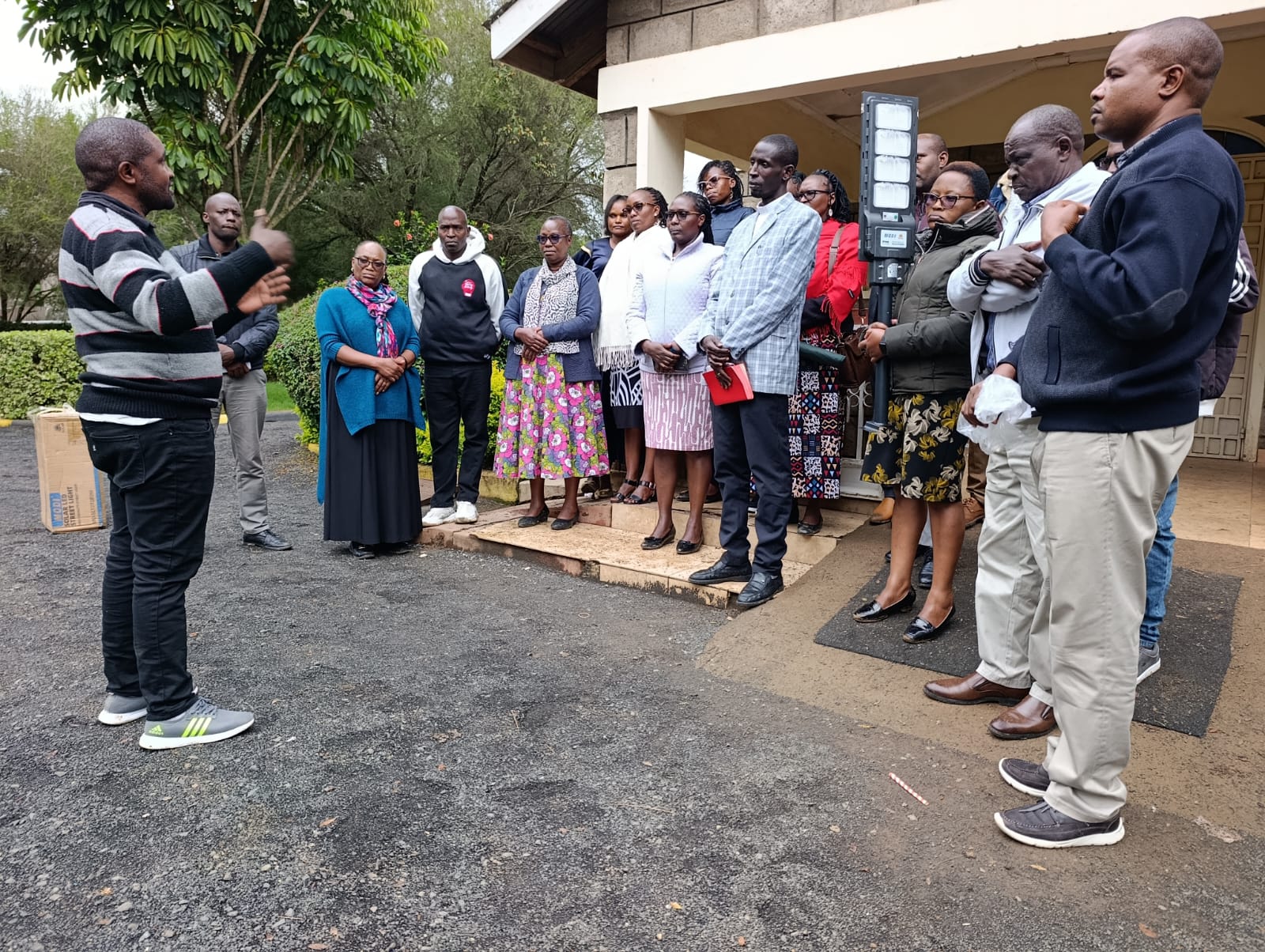 Lighting Up Hope: Mt. Kenya Network Forum Delivers Solar Lights to Nanyuki Methodist Education Centre