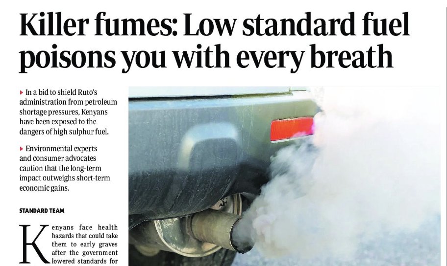 Clean air and fuel policy awareness in Kenya